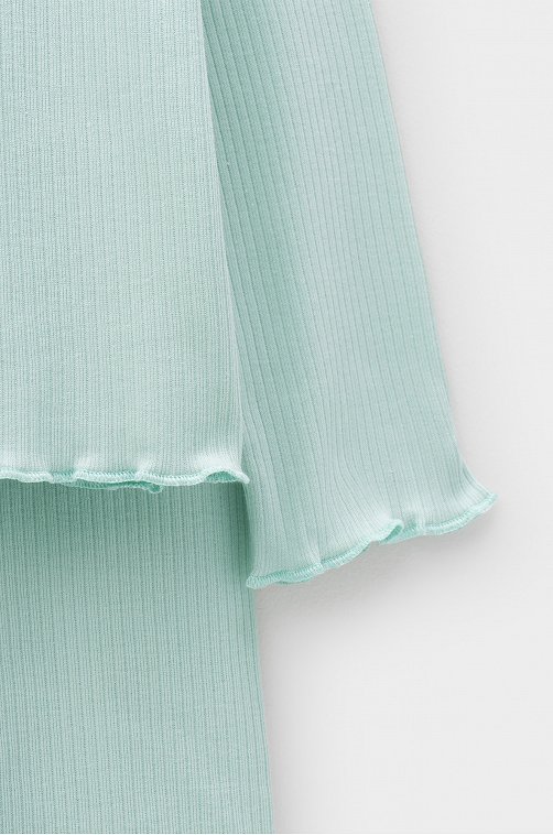 Хлопковая пижама для девочки Crockid