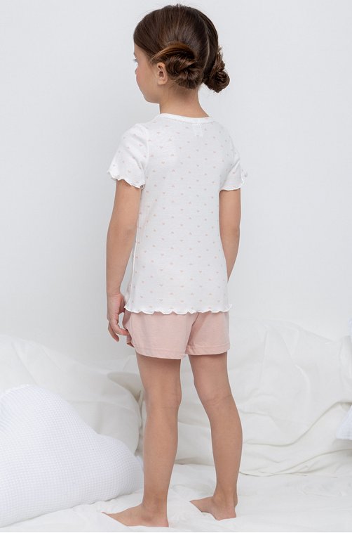 Пижама из рибаны для девочки Crockid