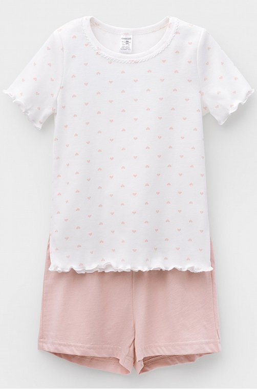 Пижама из рибаны для девочки Crockid