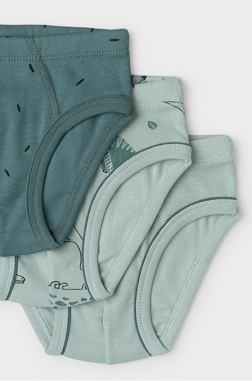 Трусы для мальчика из рибаны 3 шт. Crockid