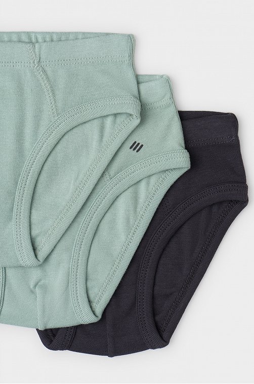 Трусы для мальчика из рибаны 3 шт. Crockid