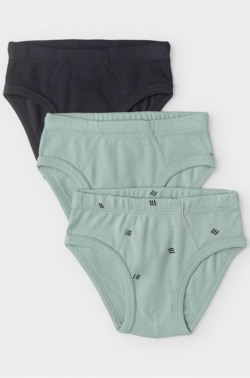 Трусы для мальчика из рибаны 3 шт. Crockid