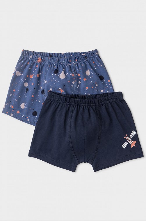 Трусы-боксеры для мальчика 2 шт. Crockid