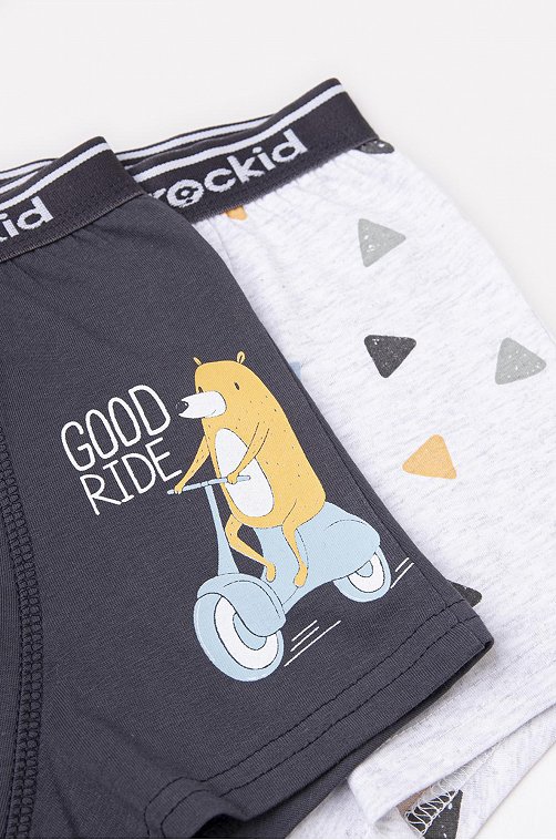 Трусы для мальчика 2шт. Crockid