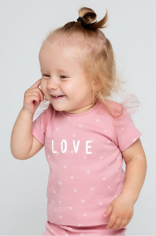 Футболка для девочки Crockid