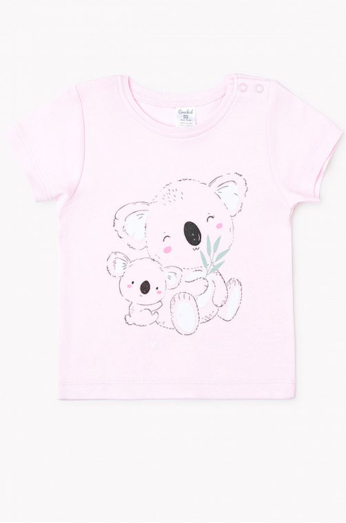 Футболка для девочки Crockid