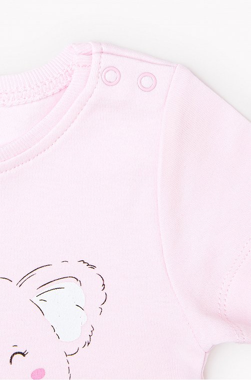 Футболка для девочки Crockid