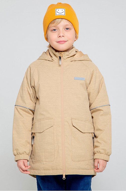 Демисезонная куртка с утеплителем для мальчика Crockid