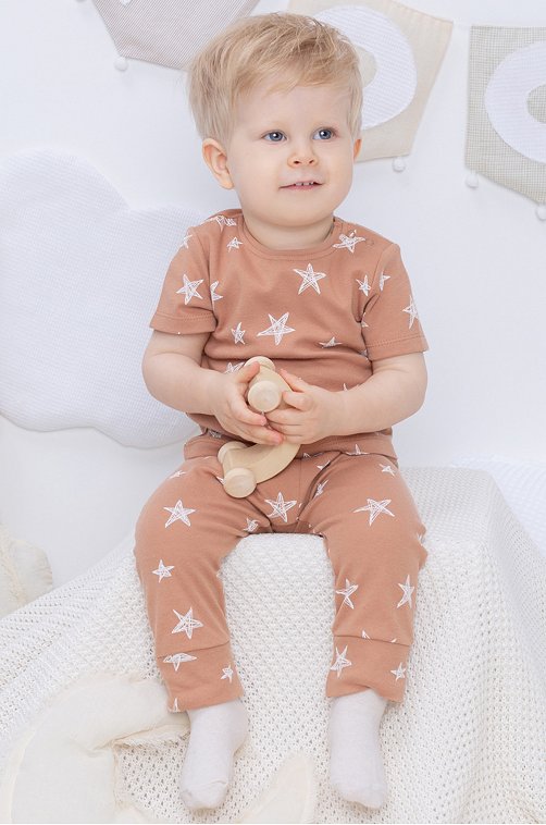 Детская футболка из интерлока Crockid