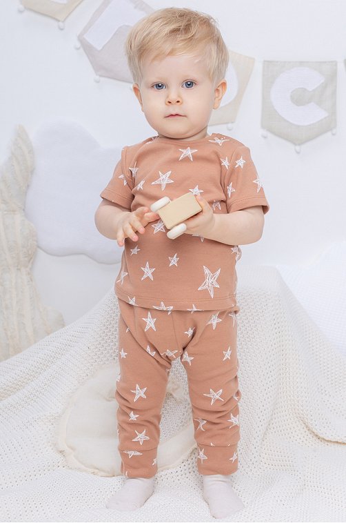 Детская футболка из интерлока Crockid