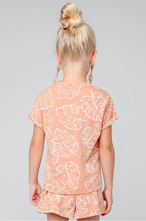 Футболка из супрема для девочки Crockid