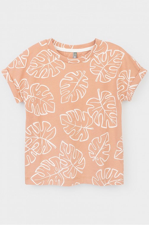 Футболка из супрема для девочки Crockid