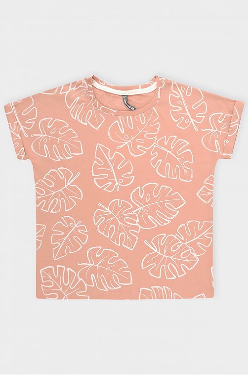 Футболка из супрема для девочки Crockid