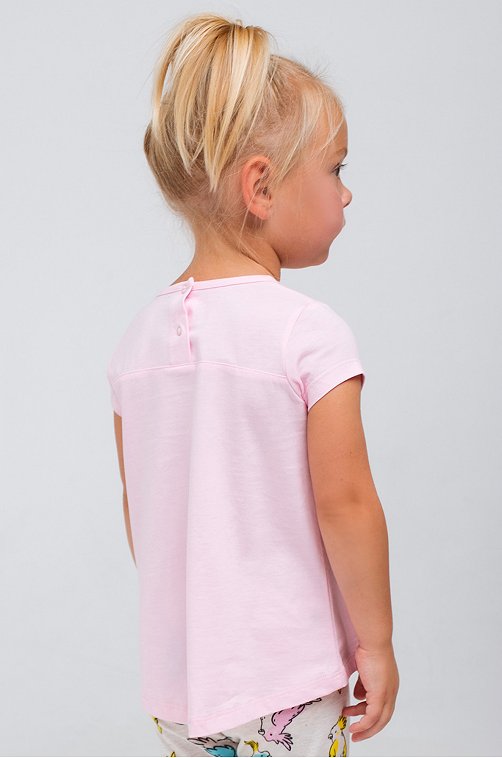 Футболка для девочки Crockid