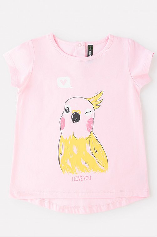 Футболка для девочки Crockid