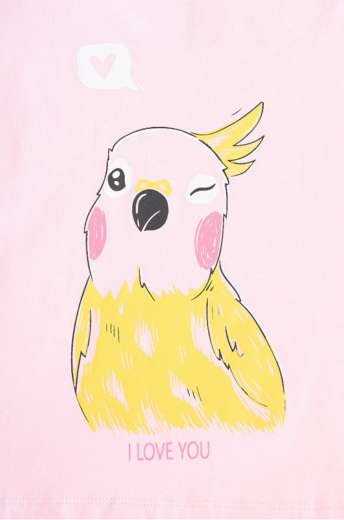 Футболка для девочки Crockid