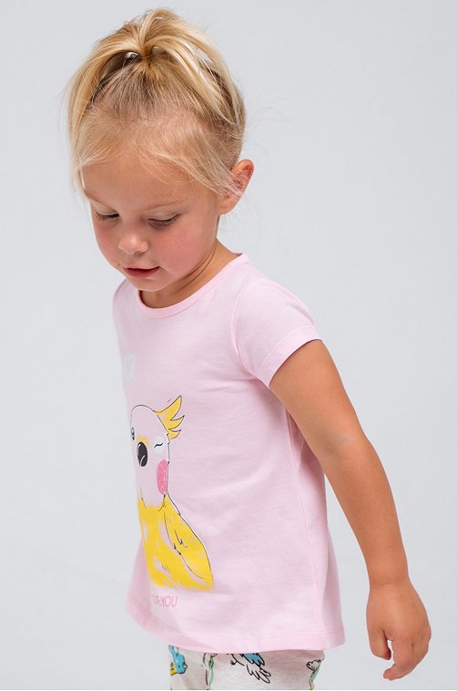 Футболка для девочки Crockid