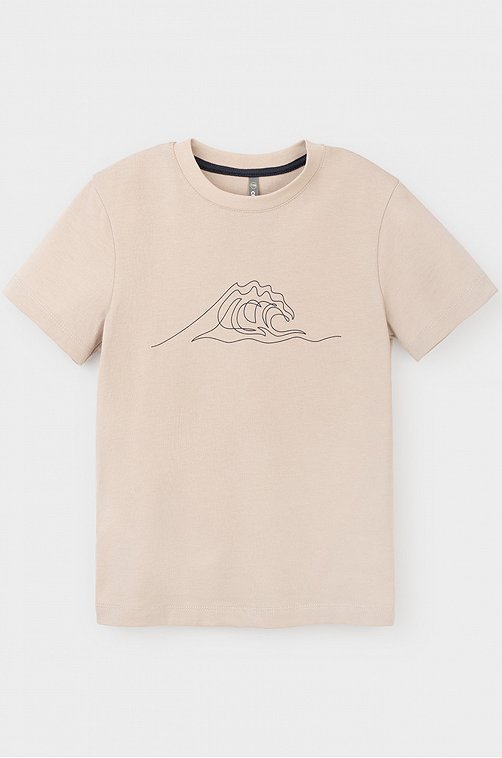 Футболка из супрема для мальчика Crockid