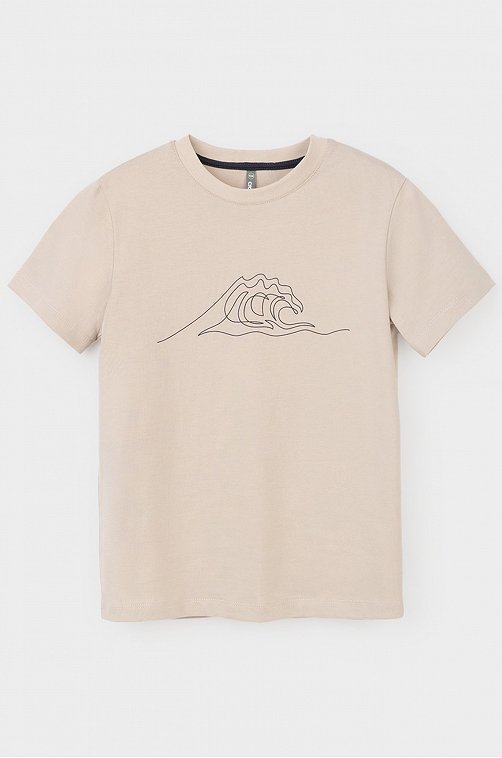 Футболка из супрема для мальчика Crockid