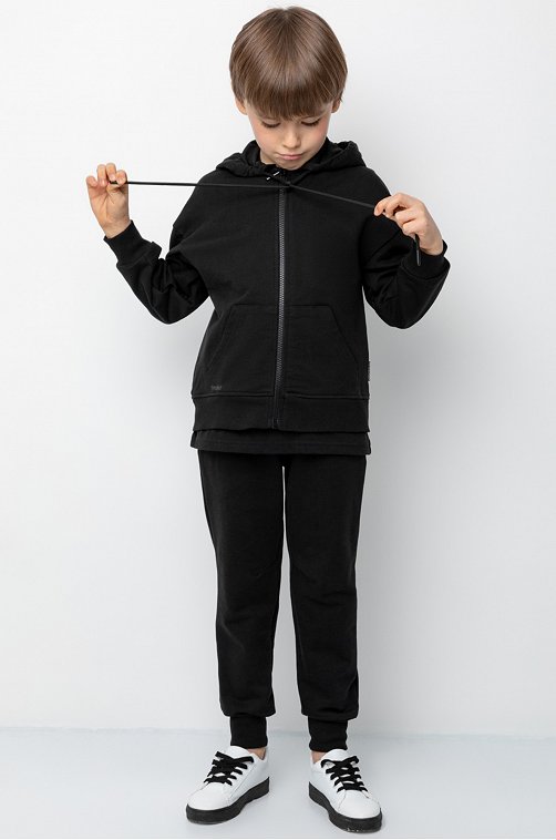 Детская толстовка на молнии из футера Crockid