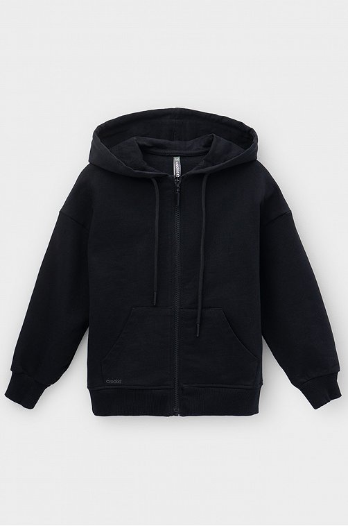 Детская толстовка на молнии из футера Crockid