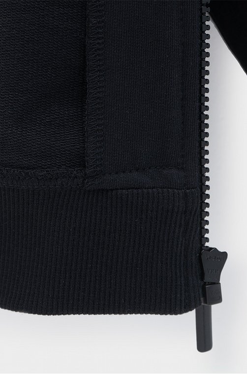 Детская толстовка на молнии из футера Crockid