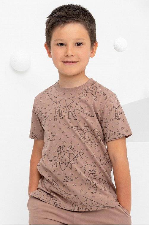 Футболка для мальчика из супрема Crockid