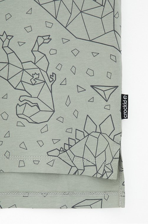 Футболка для мальчика из супрема Crockid