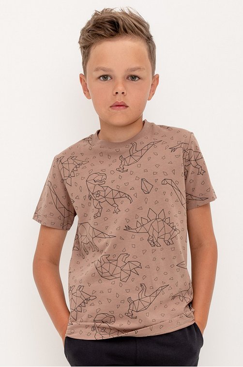 Футболка для мальчика из супрема Crockid