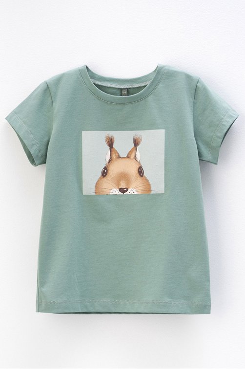 Футболка для девочки из супрема Crockid