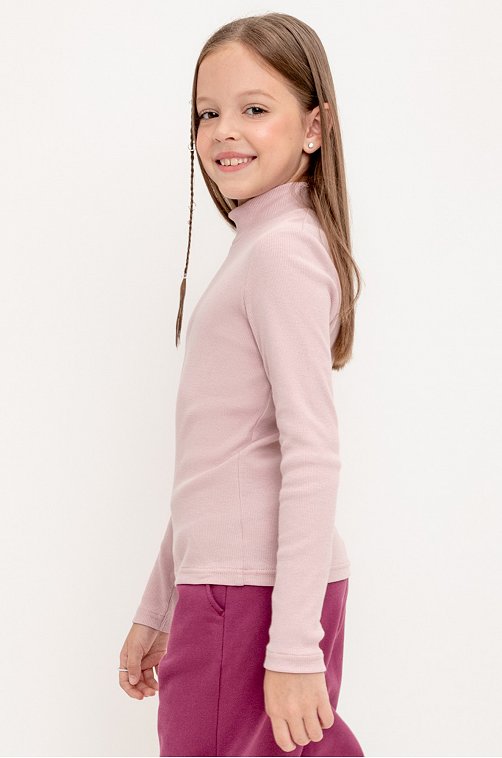 Джемпер для девочки в рубчик Crockid