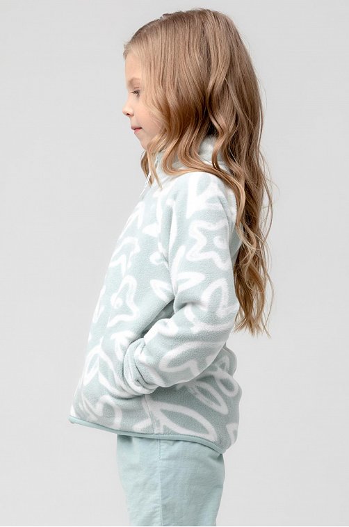 Флисовая куртка для девочки Crockid