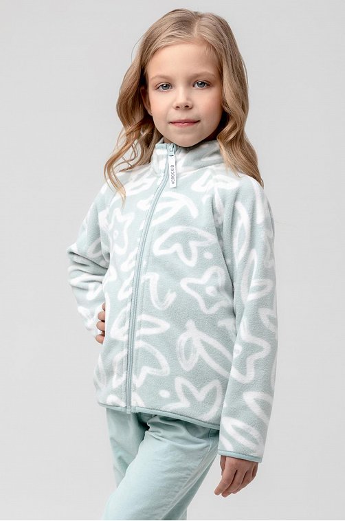 Флисовая куртка для девочки Crockid
