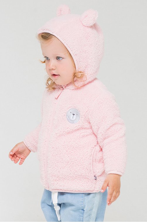 Флисовая толстовка для девочки Crockid