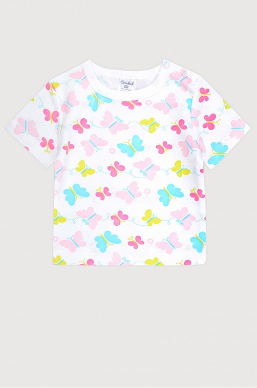 Футболка для девочки Crockid