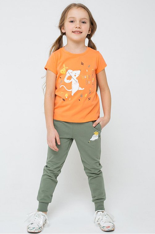 Брюки для девочки Crockid