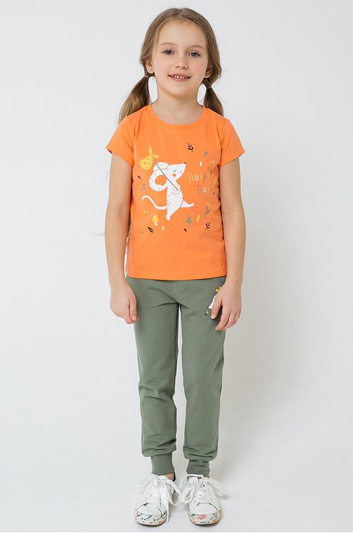 Брюки для девочки Crockid