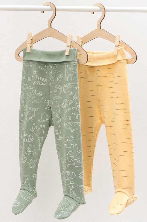 Детские ползунки из интерлока 2 шт. Crockid