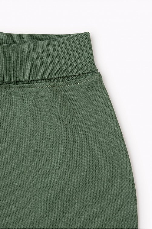 Трикотажные брюки для новорожденных из натурального хлопка Crockid