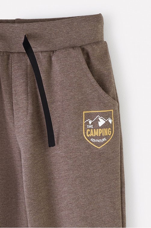 Брюки из петельчатого футера для мальчика Crockid