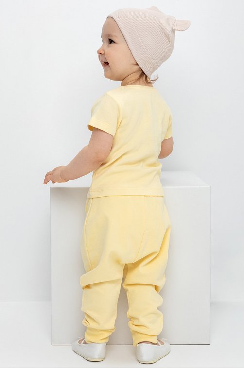 Брюки из петельчатого футера для девочки Crockid