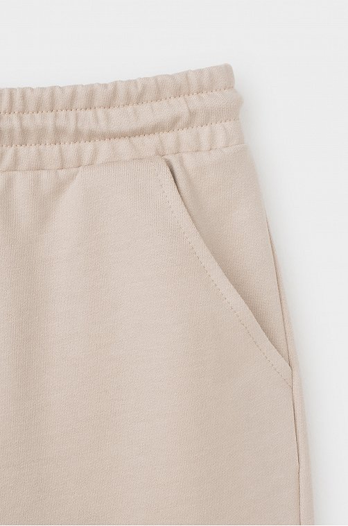 Шорты из петельчатого футера для девочки Crockid