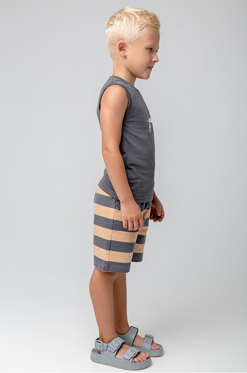 Шорты из петельчатого футера для мальчика Crockid