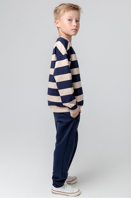 Детские брюки из петельчатого футера Crockid