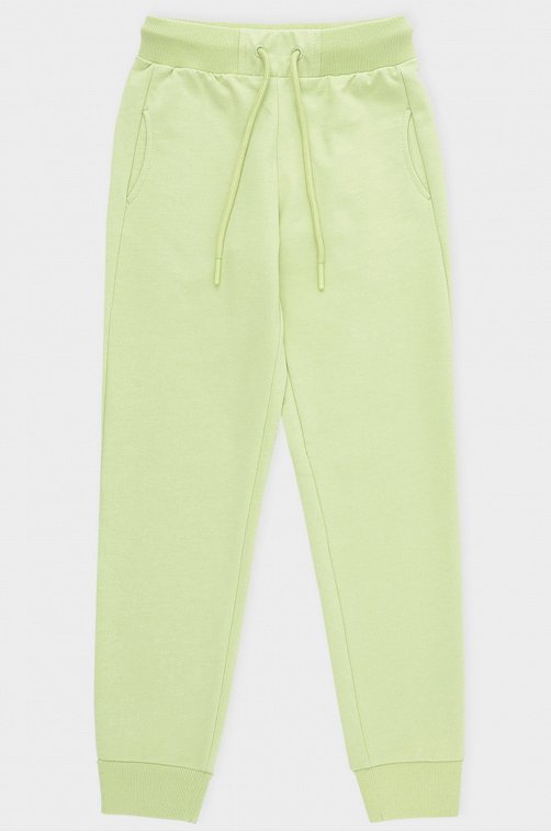 Брюки из петельчатого футера для девочки Crockid