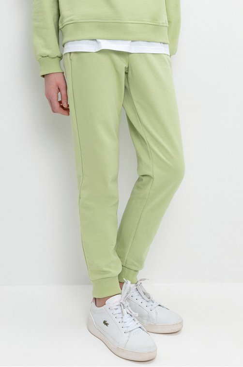 Брюки из петельчатого футера для девочки Crockid