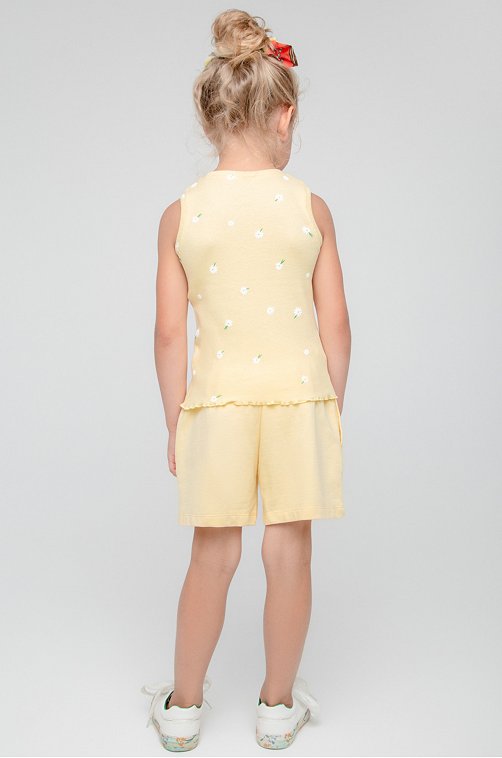 Шорты из петельчатого футера для девочки Crockid