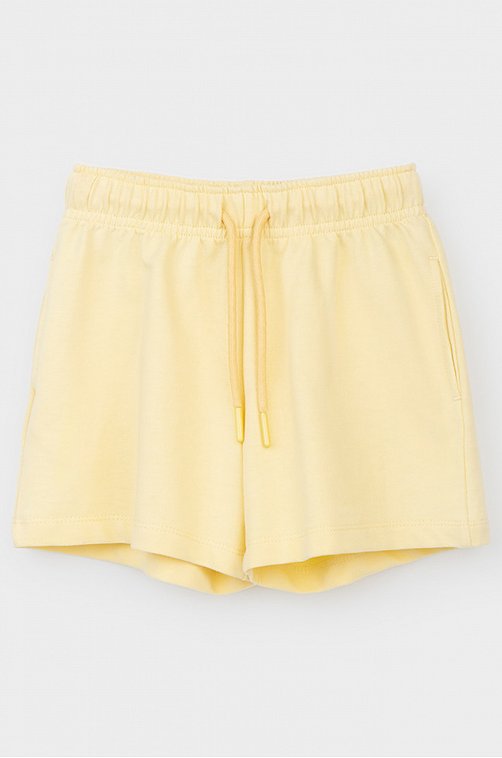 Шорты из петельчатого футера для девочки Crockid