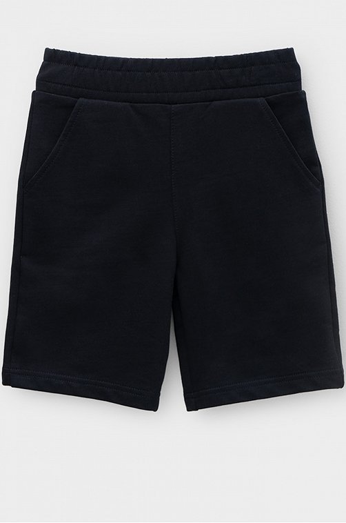 Детские хлопковые шорты из петельчатого футера Crockid