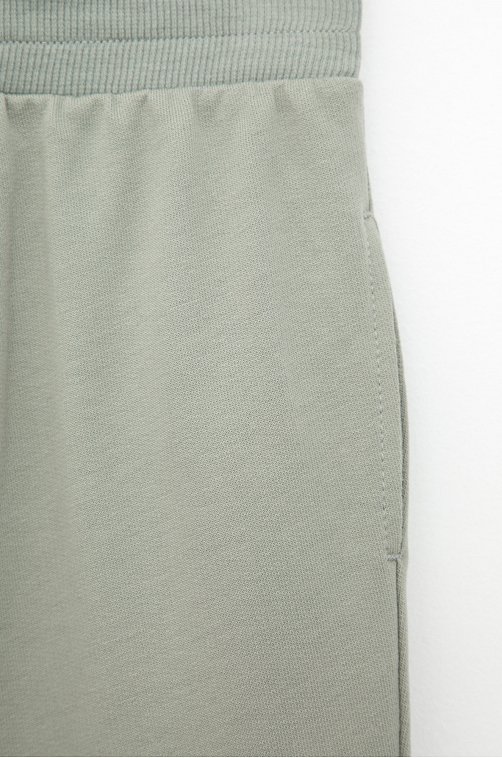 Детские брюки из футера Crockid